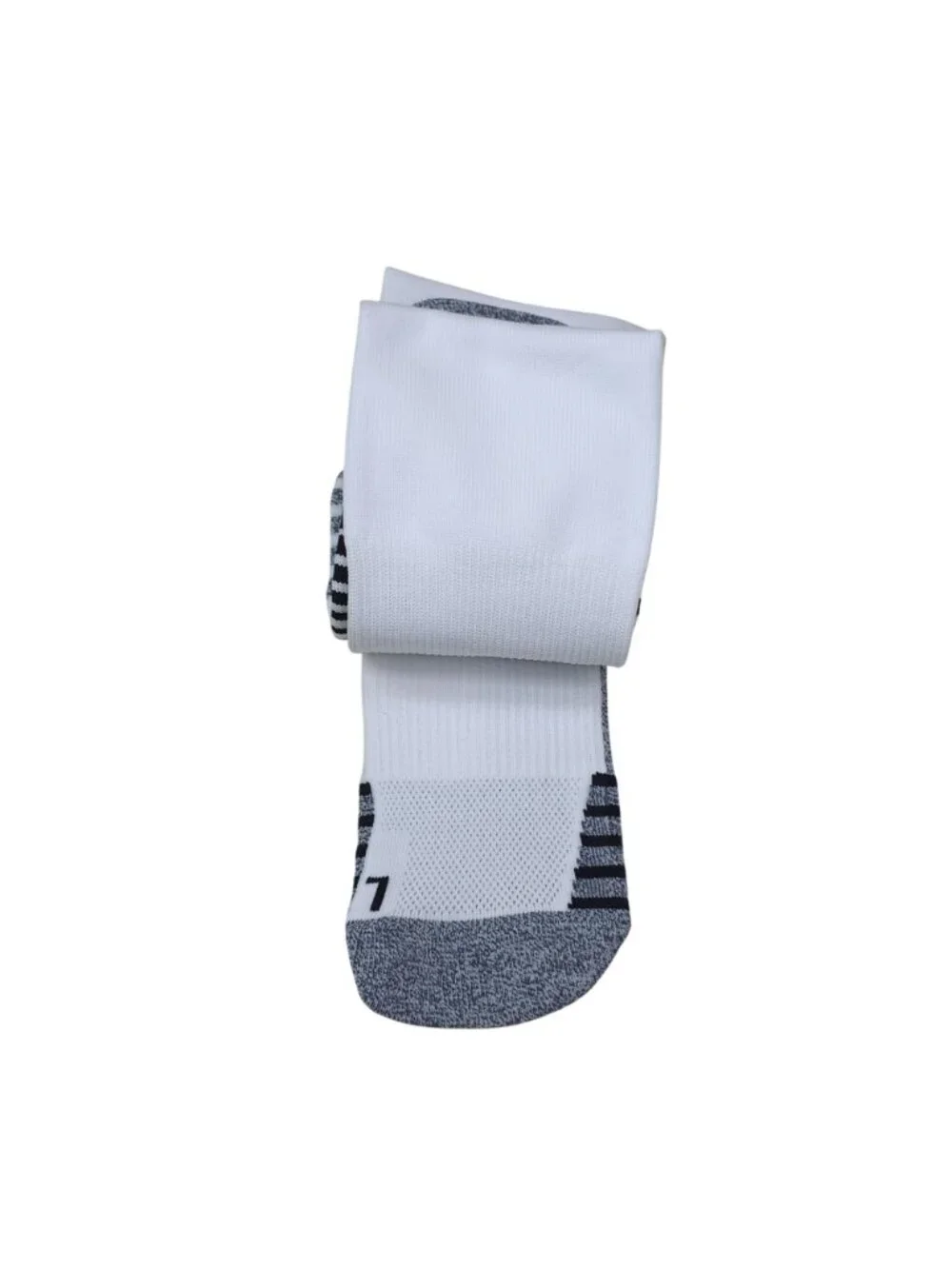 Adidas Team Speed Soccer Socks Large White & Black Aeroready Recycled Content